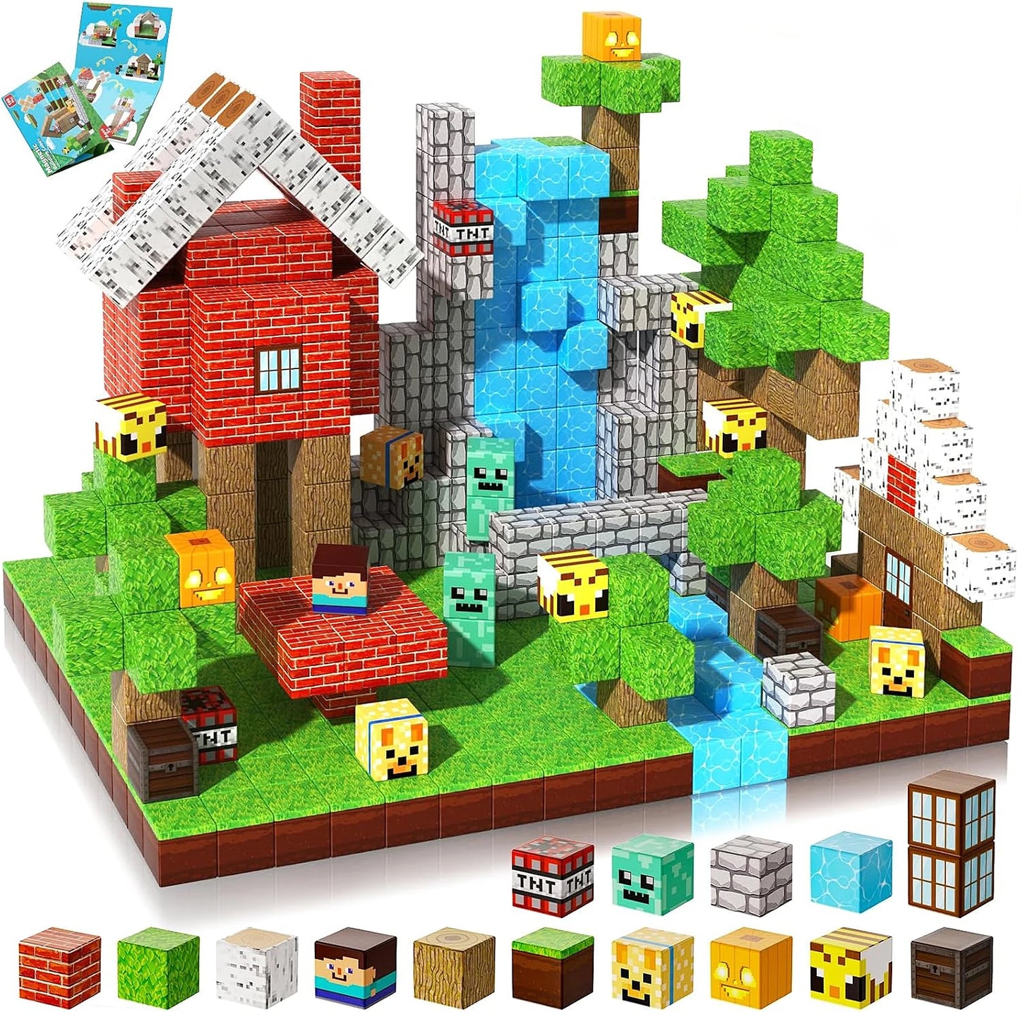 KidLux™ Magnetic Educational Building Blocks
