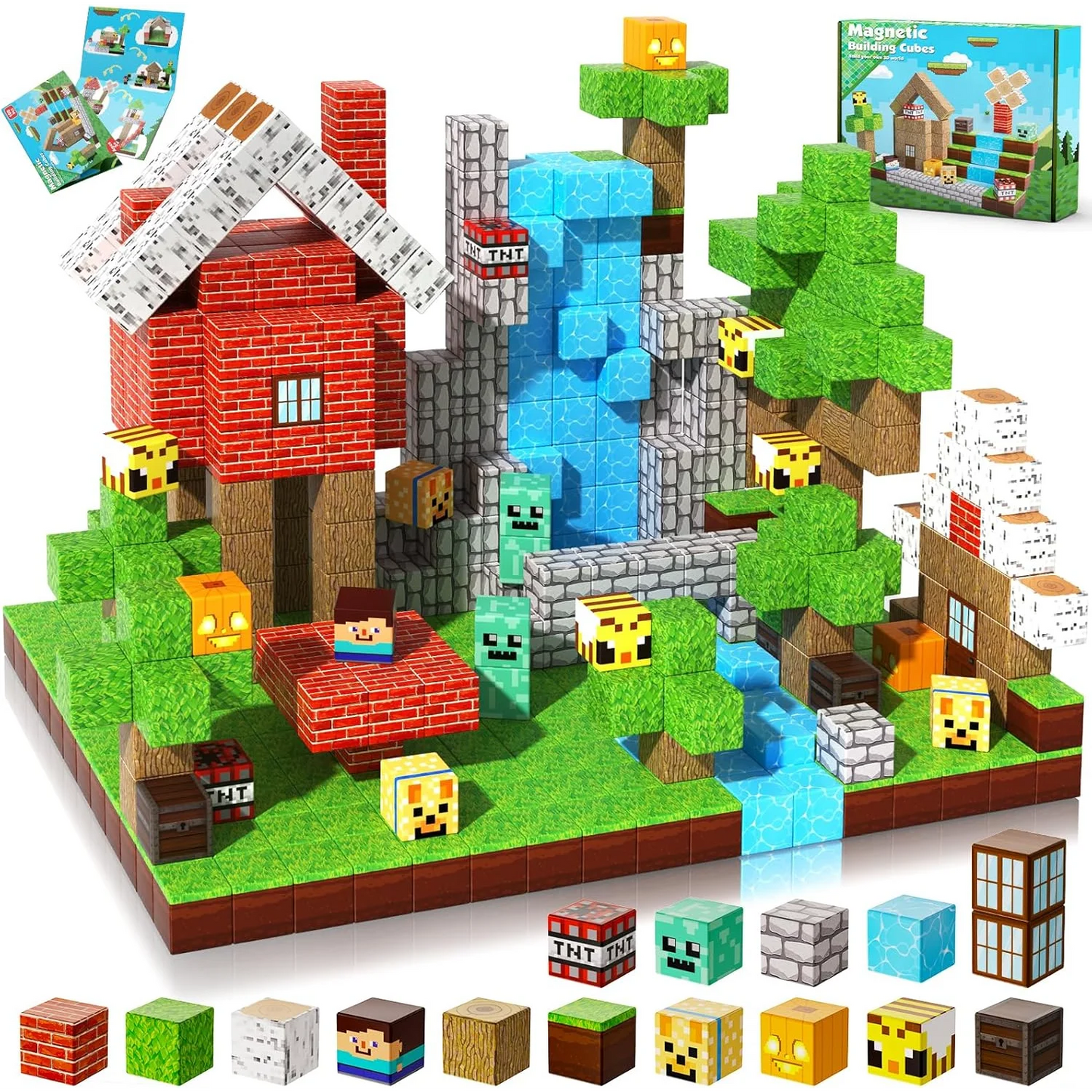 KidLux™ Magnetic Educational Building Blocks