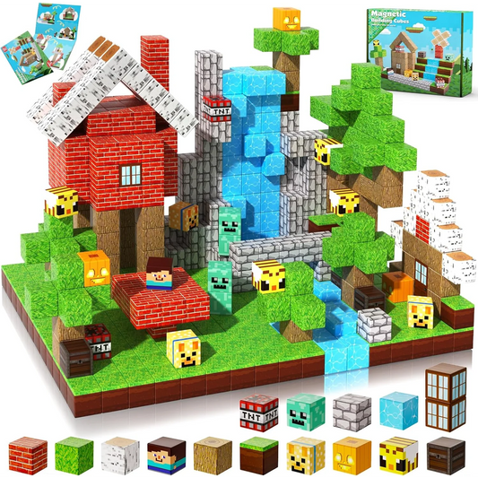 KidLux™ Magnetic Educational Building Blocks
